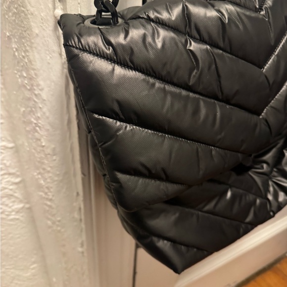 Rebecca Minkoff Black Quilted Shoulder Bag XL Like New - Picture 11 of 15